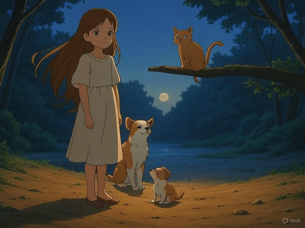 Ghibli style animal